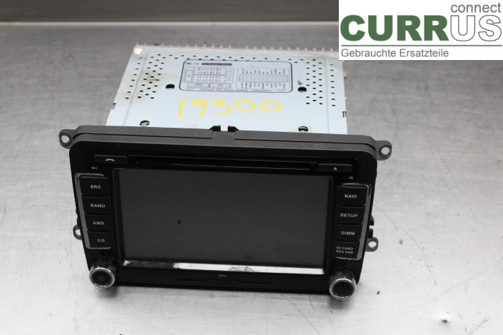 VW GOLF VI     09-13 Radio CD / Multimedia panel  1.6TDi/CAYC