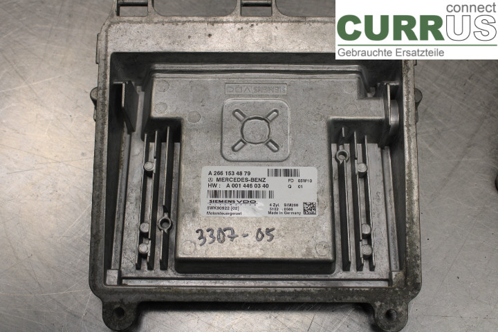 MB A-KLASS (W169) 04-12 Engine Control Unit (ECU)