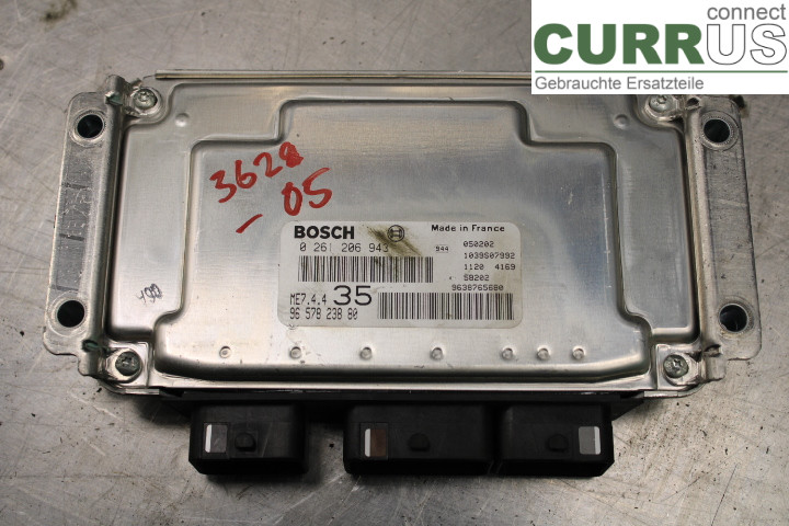 PEUGEOT 307     01-05 Engine Control Unit (ECU)  
