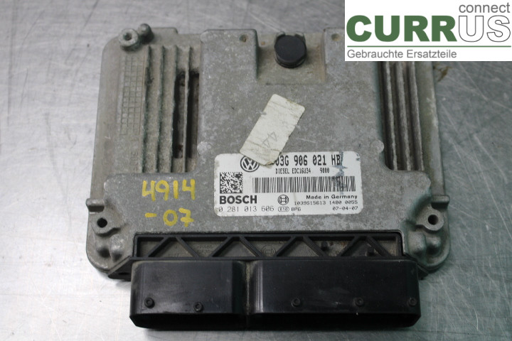 VW GOLF V      04-09 Engine Control Unit (ECU)  