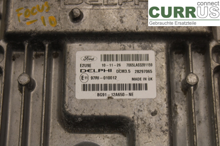 FORD FOCUS  11-14 Engine Control Unit (ECU)  