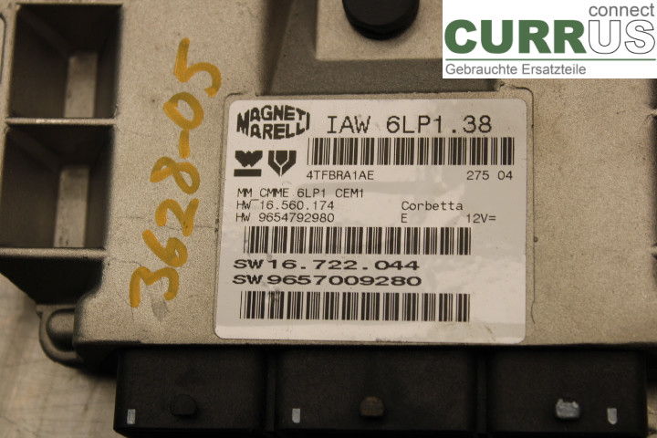 PEUGEOT 307     01-05 Engine Control Unit (ECU)  