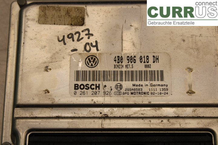 VW PASSAT      01-05 Engine Control Unit (ECU)  
