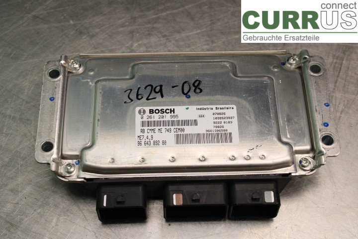 PEUGEOT 307     05-08 Engine Control Unit (ECU)  