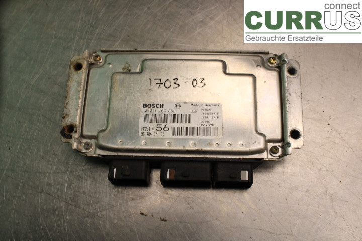 CITROEN BERLINGO  03-07 Engine Control Unit (ECU)  
