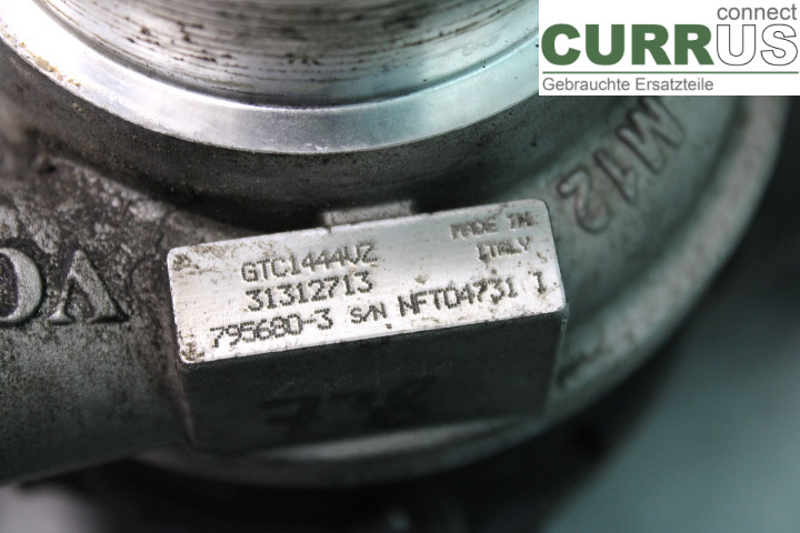 VOLVO S60      11-13 Turbo charger  2.0D/D5204T2