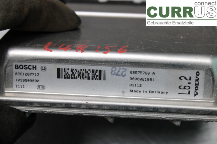 VOLVO V70      00-04 Sterownik silnika (ECU)  2.5T/B5254T2