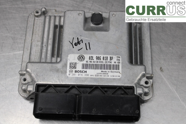 SKODA YETI Motorsteuergerät (ECU)  