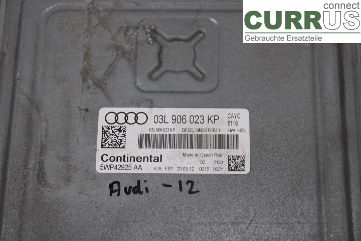 AUDI A4 12-15 Engine Control Unit (ECU)