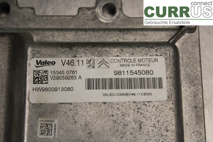 PEUGEOT 2008   13-20 Unité de contrôle moteur (ECU)  1.2i/HMZ