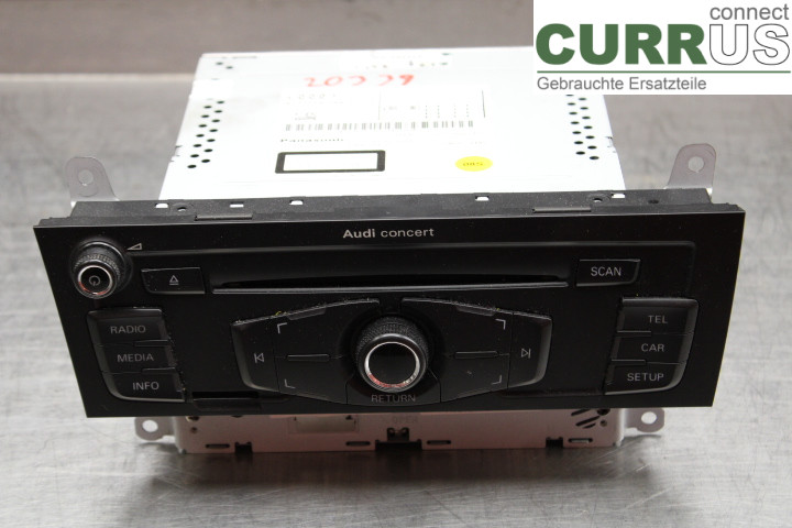 AUDI A4/S4 08-11 Radio CD / Multimedia panel 8T1035186P 1.8TFSi/CDHB