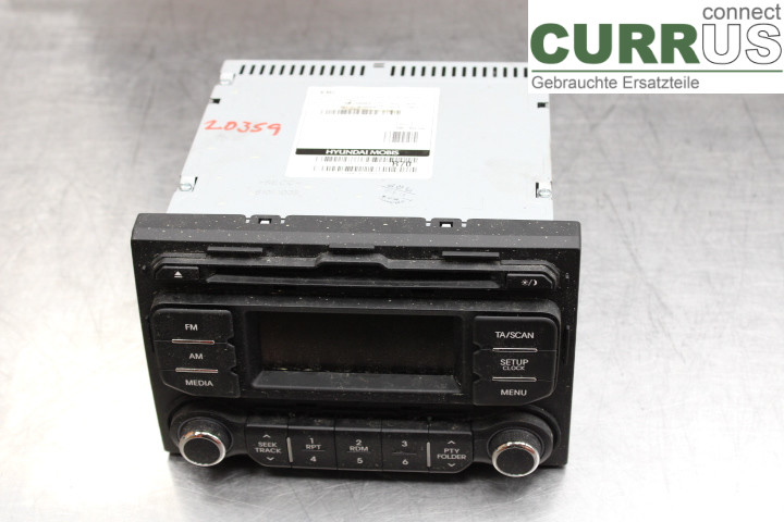 KIA RIO  12-16 Radio CD /Multimediapanel  1.25i/G4LA