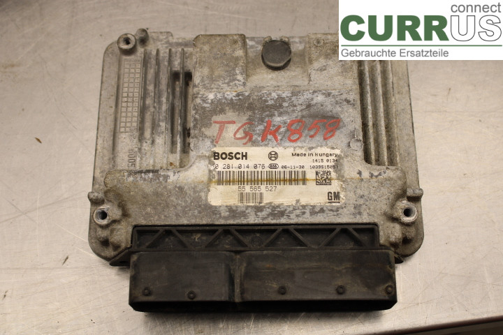 SAAB 9-3 VER 2 Engine Control Unit (ECU)  1.9TiD/Z19DTH