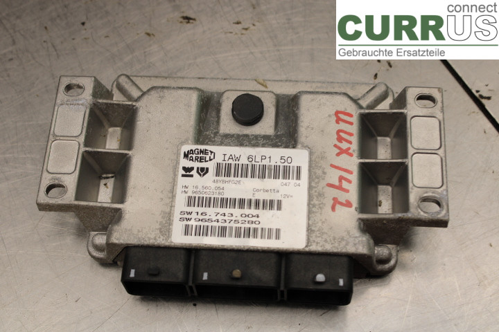 PEUGEOT 307     01-05 Engine Control Unit (ECU)  2.0i/RFN