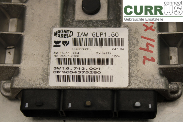 PEUGEOT 307     01-05 Engine Control Unit (ECU)  2.0i/RFN