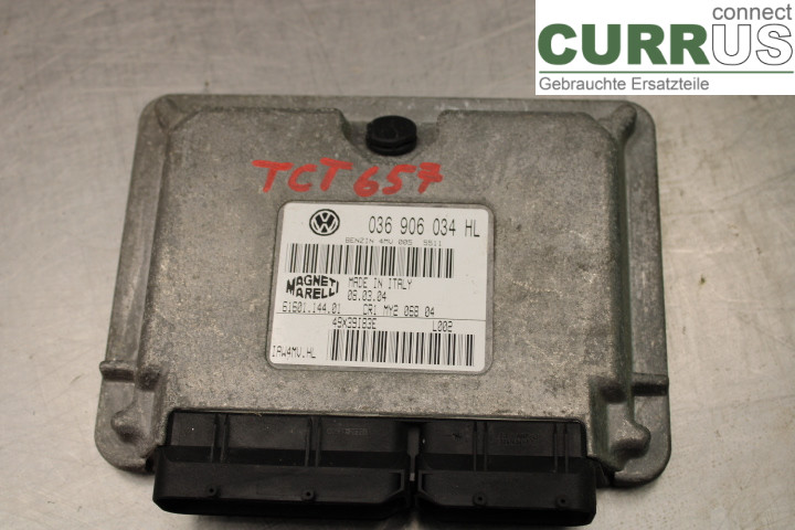 VW POLO       02-05 Engine Control Unit (ECU)  1.4i/BBY