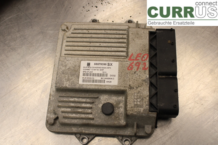 OPEL COMBO C  02- Motorsteuergerät (ECU)  1.3CDTi/Z13DTJ