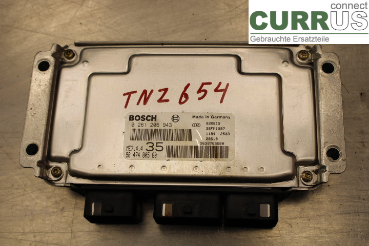 PEUGEOT 307     01-05 Engine Control Unit (ECU)  1,6i/NFU