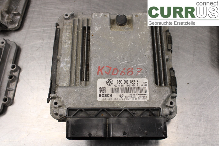 VW GOLF V      04-09 Engine Control Unit (ECU)  1.4TSi/BMY