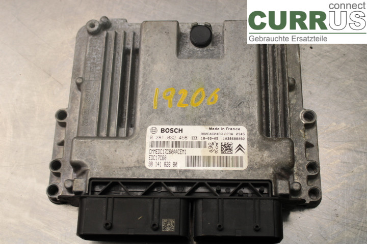 CITROEN BERLINGO  08-18 Engine Control Unit (ECU)  1.6HDi/BHY