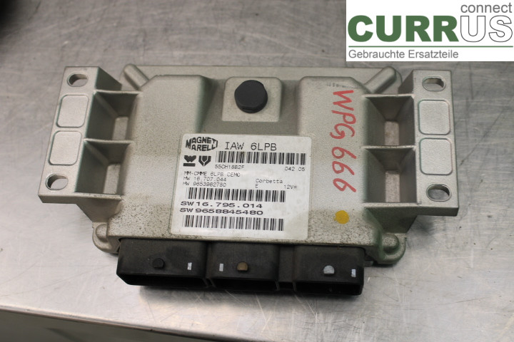 CITROEN C5 05-08 Motorsteuergerät (ECU) 2.0/RFJ