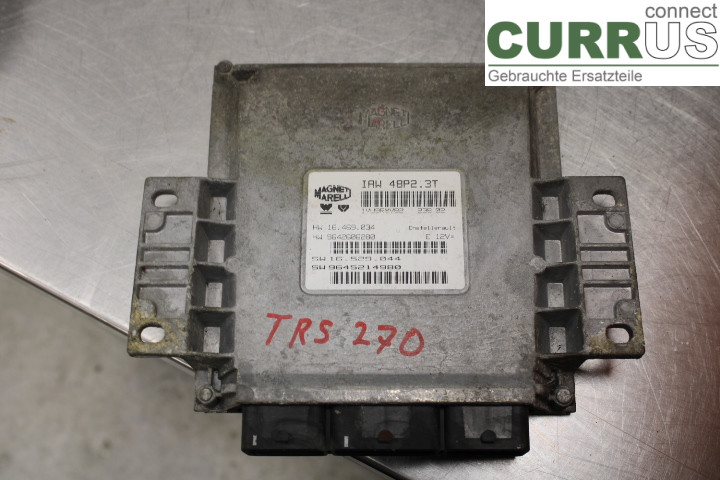 PEUGEOT 206  98-09 Engine Control Unit (ECU)  2,0/RFN