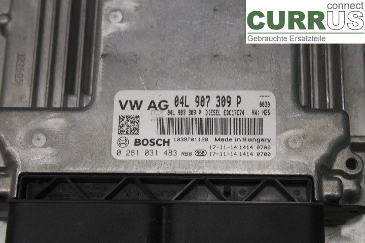 VW PASSAT  15-19 Unité de contrôle moteur (ECU)  2.0TDi/DFHA