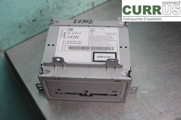 OPEL INSIGNIA  09-16 Radio CD / Multimedia panel  2.0CDTi/A20DTH