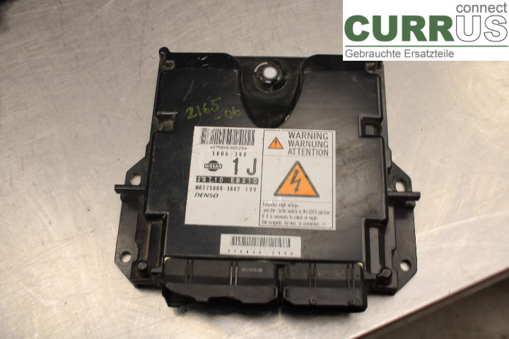 NISSAN NAVARA    05- Motorens styreenhed (ECU)  