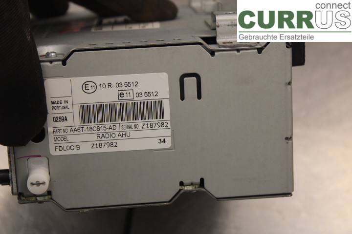 FORD FIESTA     09-12 Radio CD / Multimedia panel  1.4TDCi/KVJA
