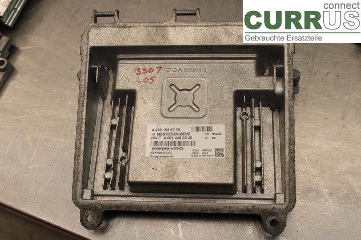 MB A-KLASS (W169) 04-12 Engine Control Unit (ECU)