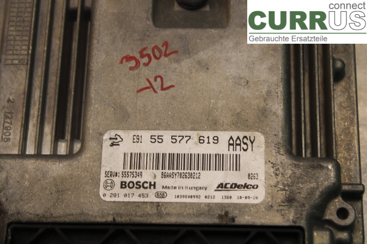 OPEL INSIGNIA  09-16 Engine Control Unit (ECU)  