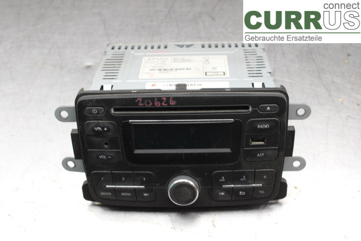 DACIA DUSTER  10-17 Radio CD / panel multimedialny  1.5DCi/K9K658