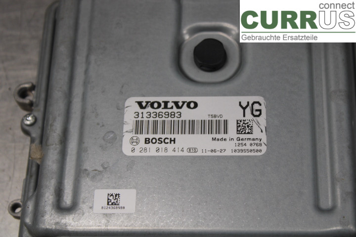 VOLVO XC60  09-13 Engine Control Unit (ECU)  2.4D/D5244T15