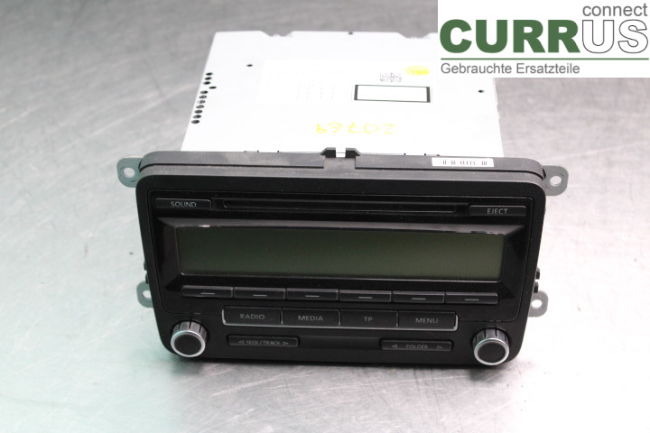 VW TRANSP/CARAVELLE 04-15 Radio CD / multimediepanel  2.0TDi/CFCA