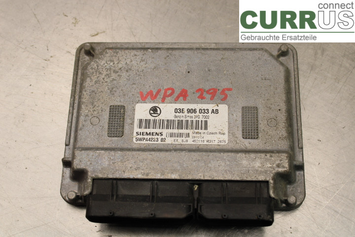 SKODA FABIA    99-07 Engine Control Unit (ECU)  1.2/BME