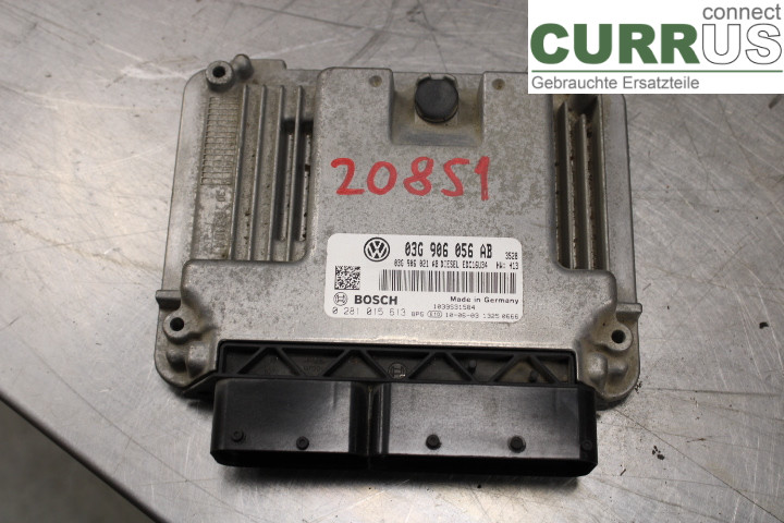 VW CADDY      04-10 Unité de contrôle moteur (ECU)  BLS/1.9 TDi