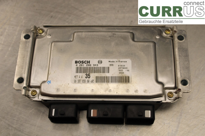 PEUGEOT 307     01-05 Engine Control Unit (ECU)  1.6i/NFU