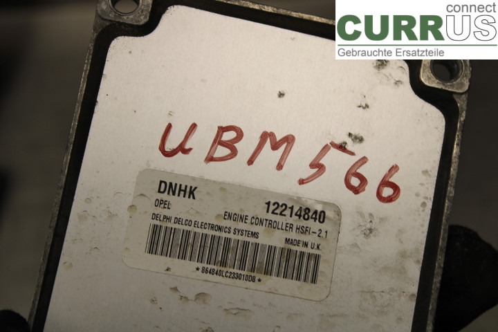 OPEL COMBO C  02- Motorsteuergerät (ECU)  1.6i/Z16SE