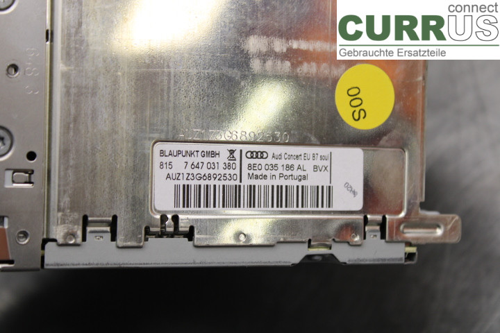 AUDI A4/S4  05-07 Radio CD / Multimedia panel  1.8T/BFB