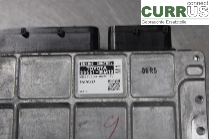 TOYOTA AVENSIS   09-15 Engine Control Unit (ECU)  1.8i/2ZR-FAE