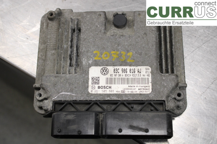 VW GOLF VI     09-13 Engine Control Unit (ECU)  1.4TSi/CAXA