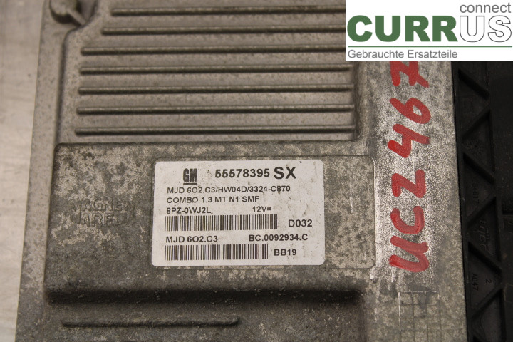 OPEL COMBO C  02- Motorsteuergerät (ECU)  Z13DTJ/1.3-16V