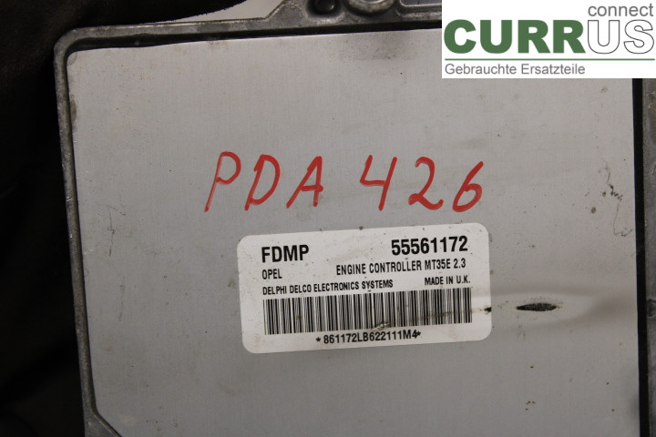 OPEL ASTRA  H    04-12 Engine Control Unit (ECU)  Z16XEP/1.6i