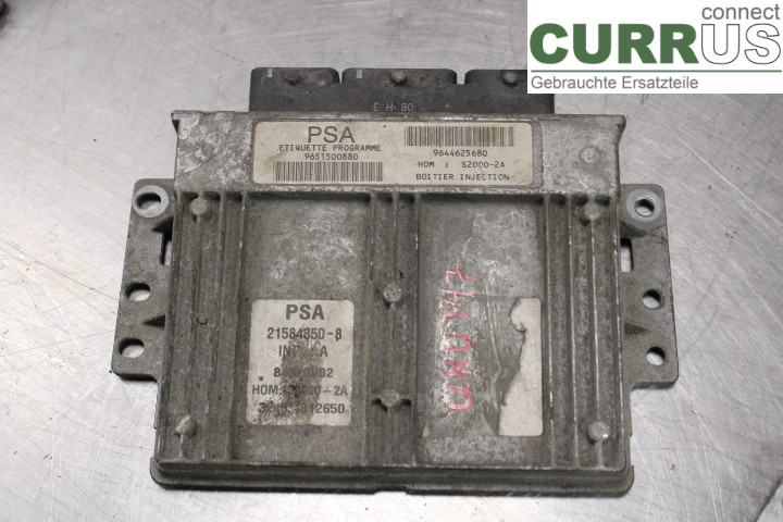 PEUGEOT 206  98-09 Engine Control Unit (ECU)  KFW/1.4