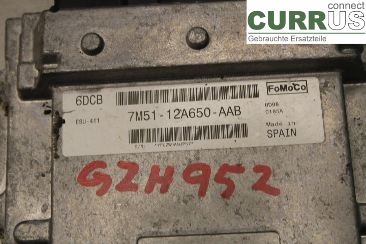 FORD FOCUS     08-11 Motorstyrningsenhet (ECU)  1.8F/Q7DA