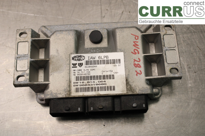 PEUGEOT 307     05-08 Motorens styreenhed (ECU)  2,0i/RFJ