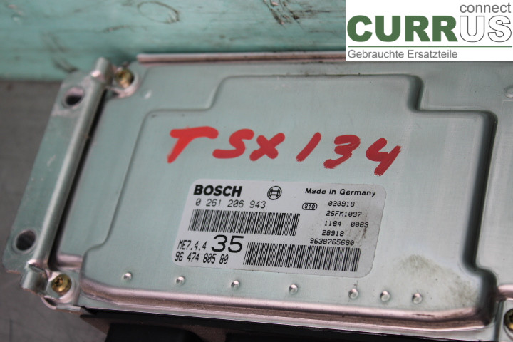 PEUGEOT 307     01-05 Engine Control Unit (ECU)  1.6i/NFU