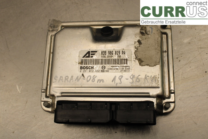 VW SHARAN      01-10 Unité de contrôle moteur (ECU)  