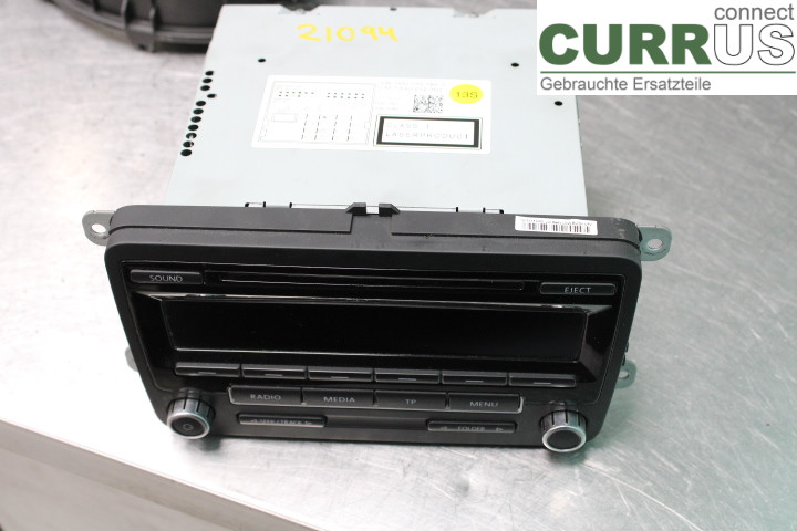 VW TRANSP/CARAVELLE 04-15 Radio CD / multimediepanel  2.0TDi/CAAB